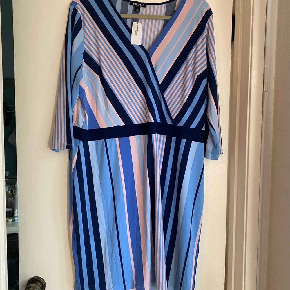 Striped dress. New with tags